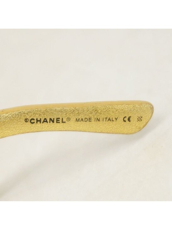 Chanel Sunglasses Brown Gold Eyewear